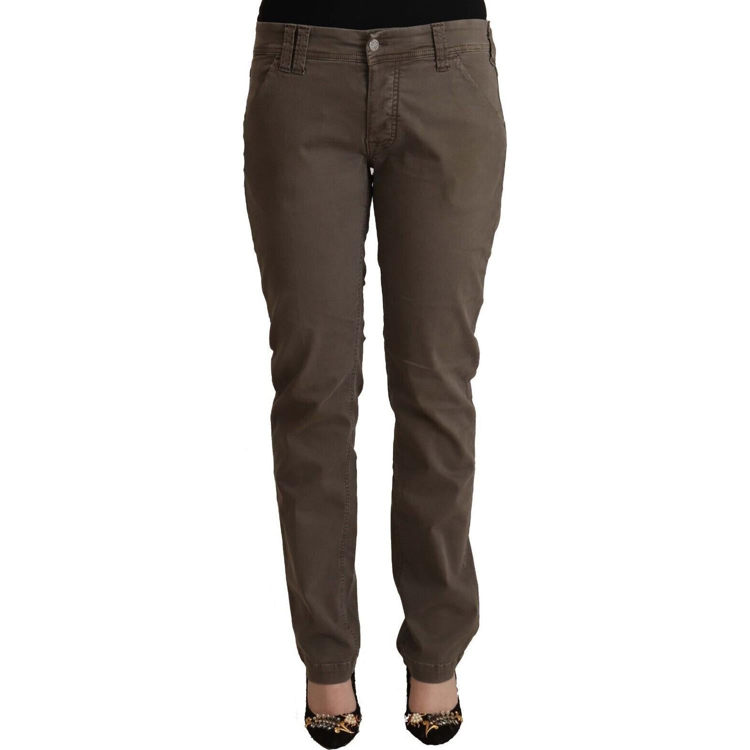 بنطلون جينز ضيق بخصر منخفض من CYCLE أنيق