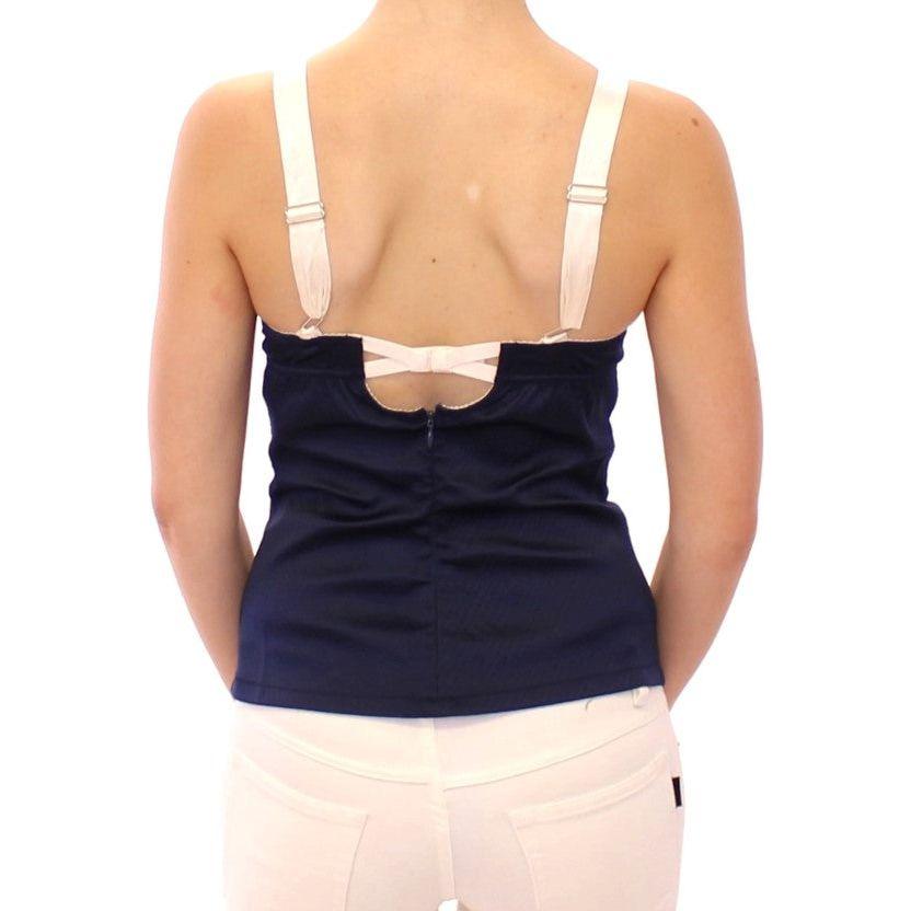 Dolce & Gabbana Blue Sailor Motive Tank Top MOM11632-1