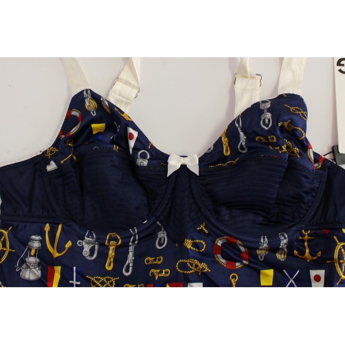 Dolce & Gabbana Blue Sailor Motive Tank Top MOM11632-1