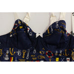 Dolce & Gabbana Blue Sailor Motive Tank Top MOM11632-1