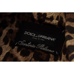 Dolce & Gabbana Dolce & Gabbana Elegant Red Leopard Trench Coat JKT3317- 38 1% Rayon,12% Cotton,1728,2% Silk,67345645728,Clothing,Dolce & Gabbana,IT36|XXS,IT38|XS,Jackets & Coats - Women - Clothing,Material: 85% Wool,New with tags,Red,Women,Women - Clothi