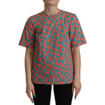 Dolce & Gabbana Pink Sail Boat Print Cotton T-shirt TSH7831- 38