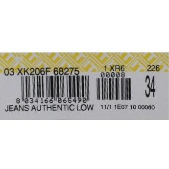 بنطلون جينز رجالي من القطن بقصّة مستقيمة باللون البيج من Acht