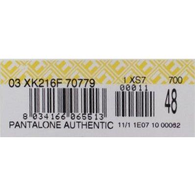 بنطلون جينز أزرق أنيق بقصّة مستقيمة وقياس عادي