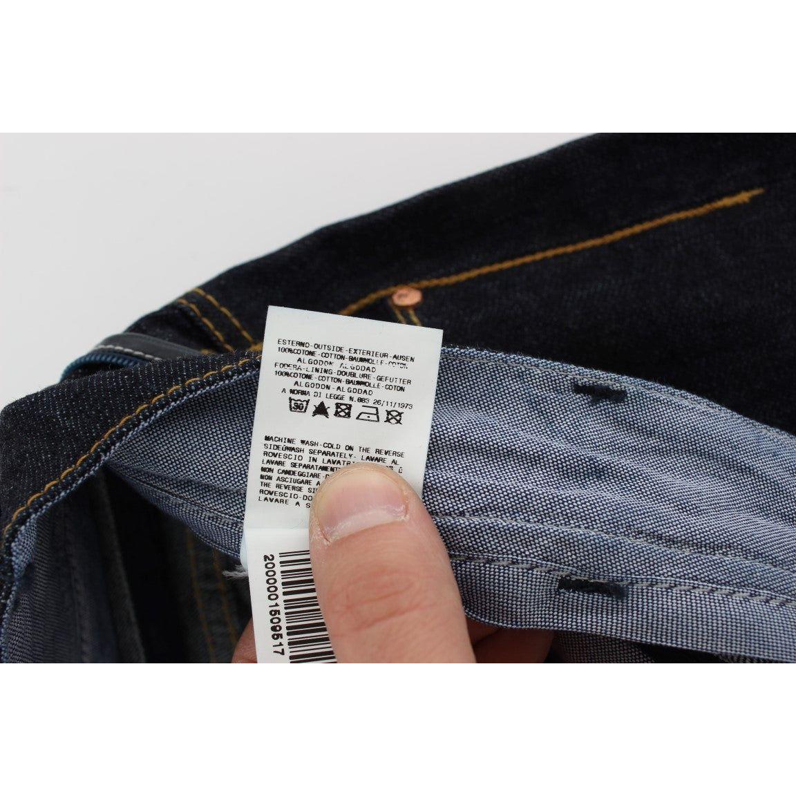 بنطلون جينز رجالي فاخر بقصّة مستقيمة وأنيقة من Acht