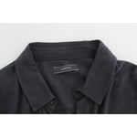 Alpha Massimo Rebecchi Gray Cotton Button Down Casual Shirt SIG31041-58