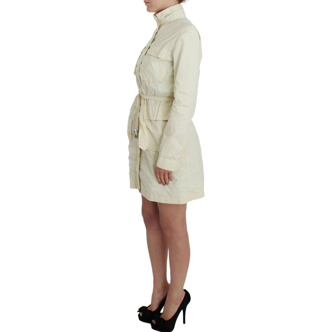 P.A.R.O.S.H. Beige Weather Proof Trench Jacket Coat Coats & Jackets