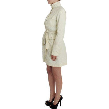 P.A.R.O.S.H. Beige Weather Proof Trench Jacket Coat Coats & Jackets