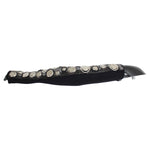 Dolce & Gabbana Black Cashmere Sequined Finger Less Gloves LB67-2