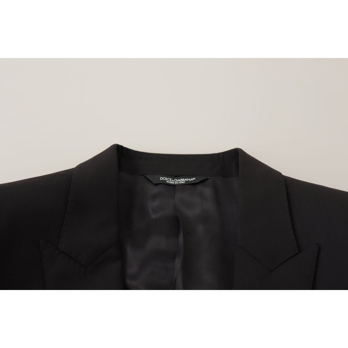Dolce & Gabbana Black Single Breasted Jacket MARTINI Blazer JKT3411- 50