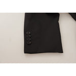 Dolce & Gabbana Black Single Breasted Jacket MARTINI Blazer JKT3411- 50