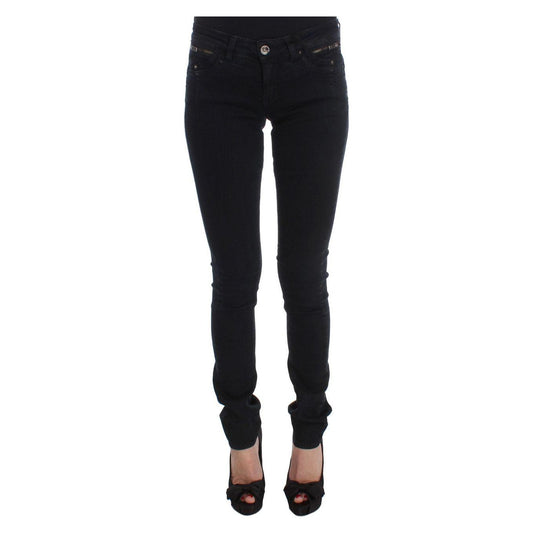 Costume National Black Cotton Slim Fit Denim Jeans SIG30115-1