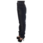 John Galliano Blue Wash Cotton Blend Boyfriend Fit Jeans SIG30207-1