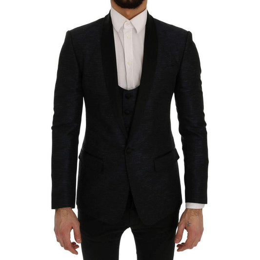 Dolce & Gabbana Blue MARTINI Slim 2 Piece Blazer SIG60279-4