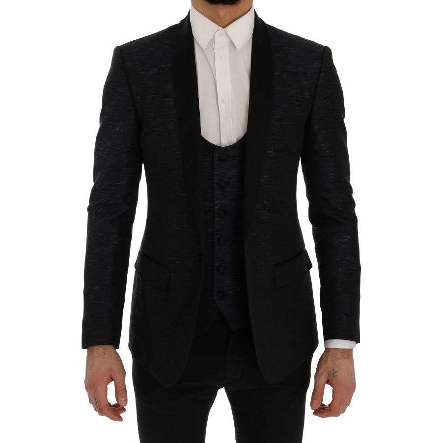 Dolce & Gabbana Blue MARTINI Slim 2 Piece Blazer SIG60279-4