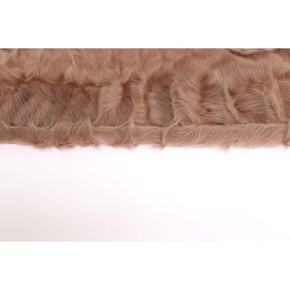 Dolce & Gabbana Beige Suede Xiangao Fur Elbow Gloves