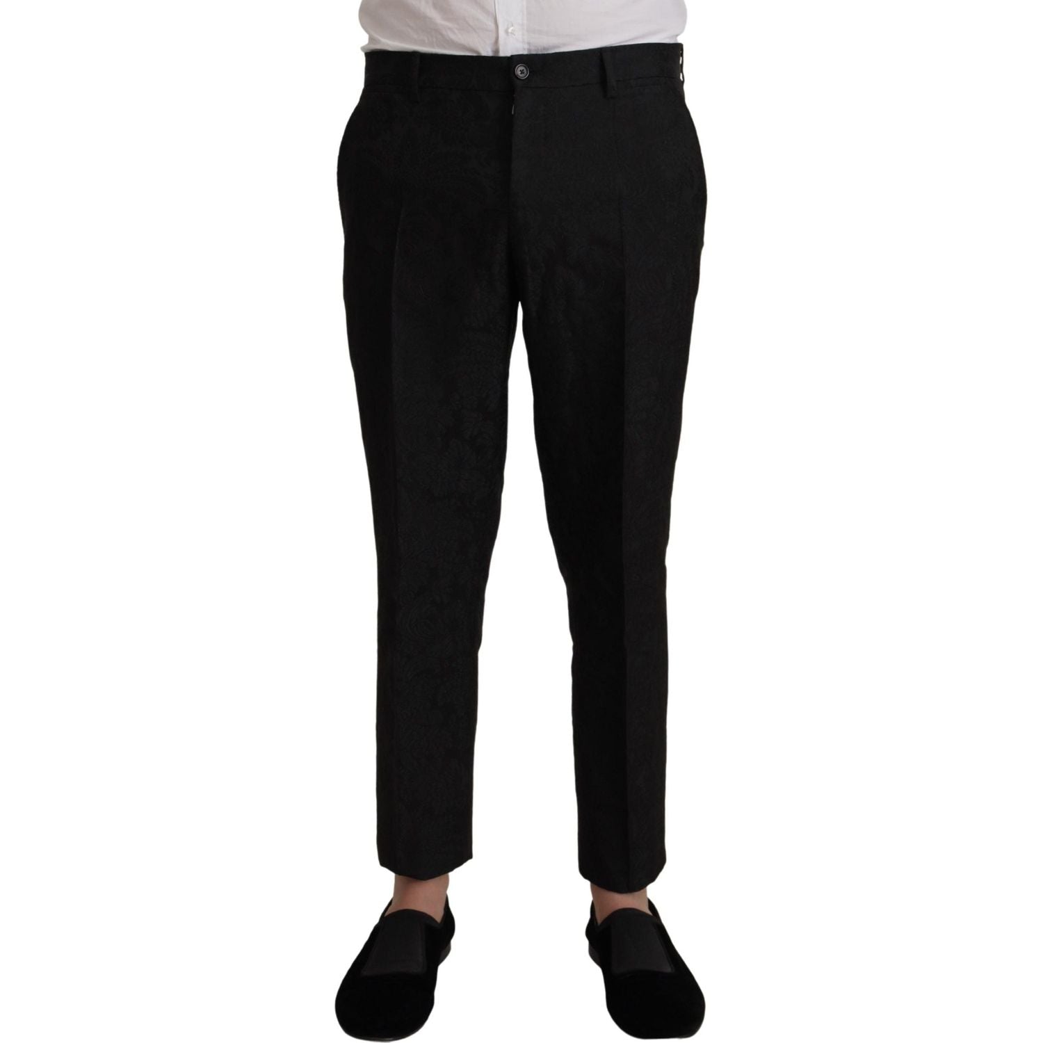 بدلة مارتيني أنيقة باللون الأسود من دولتشي آند غابانا مكونة من قطعتين