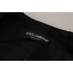 Dolce & Gabbana Black Slim Fit Long Sleeves Snap Jacket JKT3325- 38