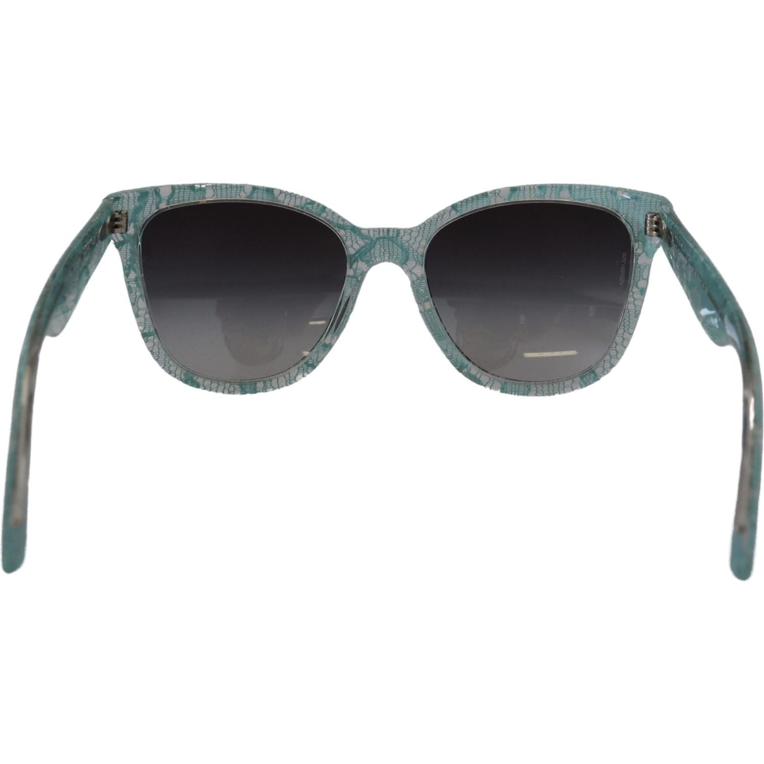 Dolce & Gabbana Blue Lace Acetate Crystal Round DG4190 Sunglasses