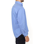 Ermanno Scervino Blue Cotton Dress Classic Fit Shirt SIG10124-1