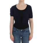 Ermanno Scervino Knit Blue Wool Sweater Cardigan SIG12568-4