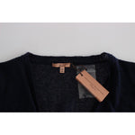 Ermanno Scervino Knit Blue Wool Sweater Cardigan SIG12568-4