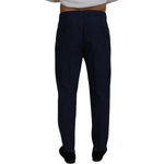 Dolce & Gabbana Blue Cotton Slim Trousers Chinos Pants PAN73339- 46