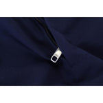 Dolce & Gabbana Blue Linen Cotton Slim Trousers Chinos Pants PAN73341- 48