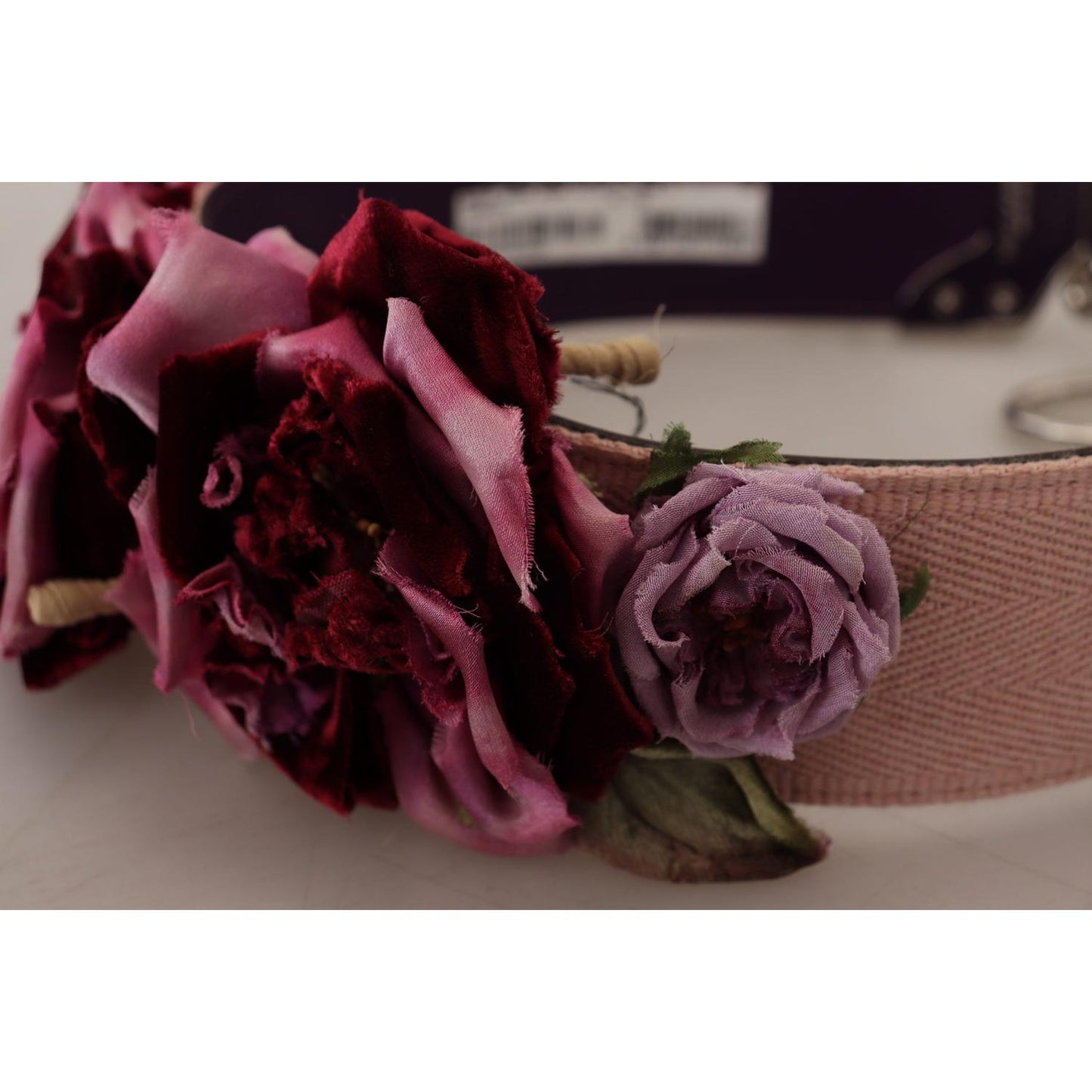 Dolce & Gabbana Multicolor Floral Appliques Metal Shoulder Strap WMB318
