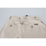 Dolce & Gabbana Beige High Waist Women Pants PAN73088 - 36