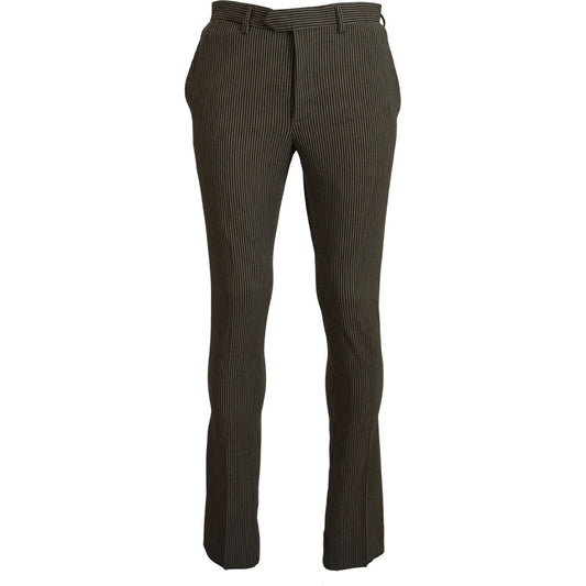 BENCIVENGA Multicolor Striped Pure Cotton Men Pants PAN71618 - 46