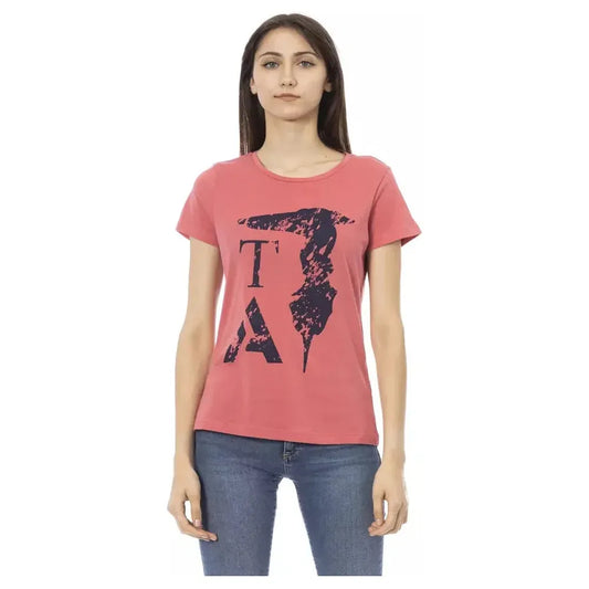 Trussardi Action Multicolor Cotton Women T-Shirt