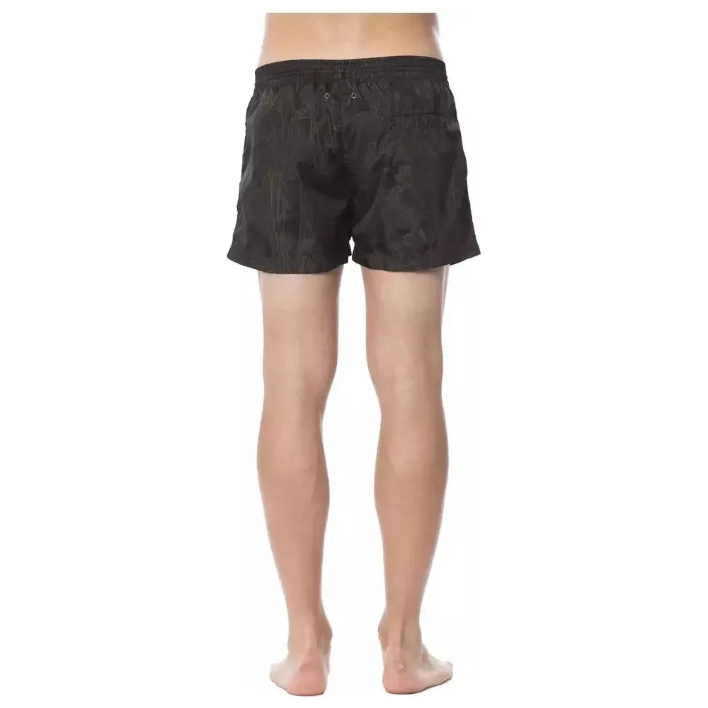 ملابس السباحة الرياضية للرجال من البوليستر من روبرتو كافالي