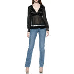 Ungaro Fever Light Blue Cotton Women Jean UN-8221-W26