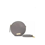Pompei Donatella Gray Leather Women Crossbody PO-5816