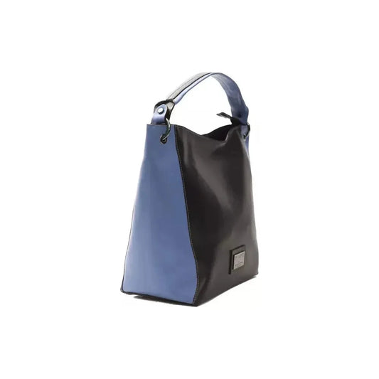 Pompei Donatella Black Leather Women Shoulder Bag PO-5831