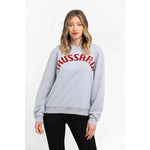 Trussardi Gray Cotton Women Sweater Trussardi Lavender