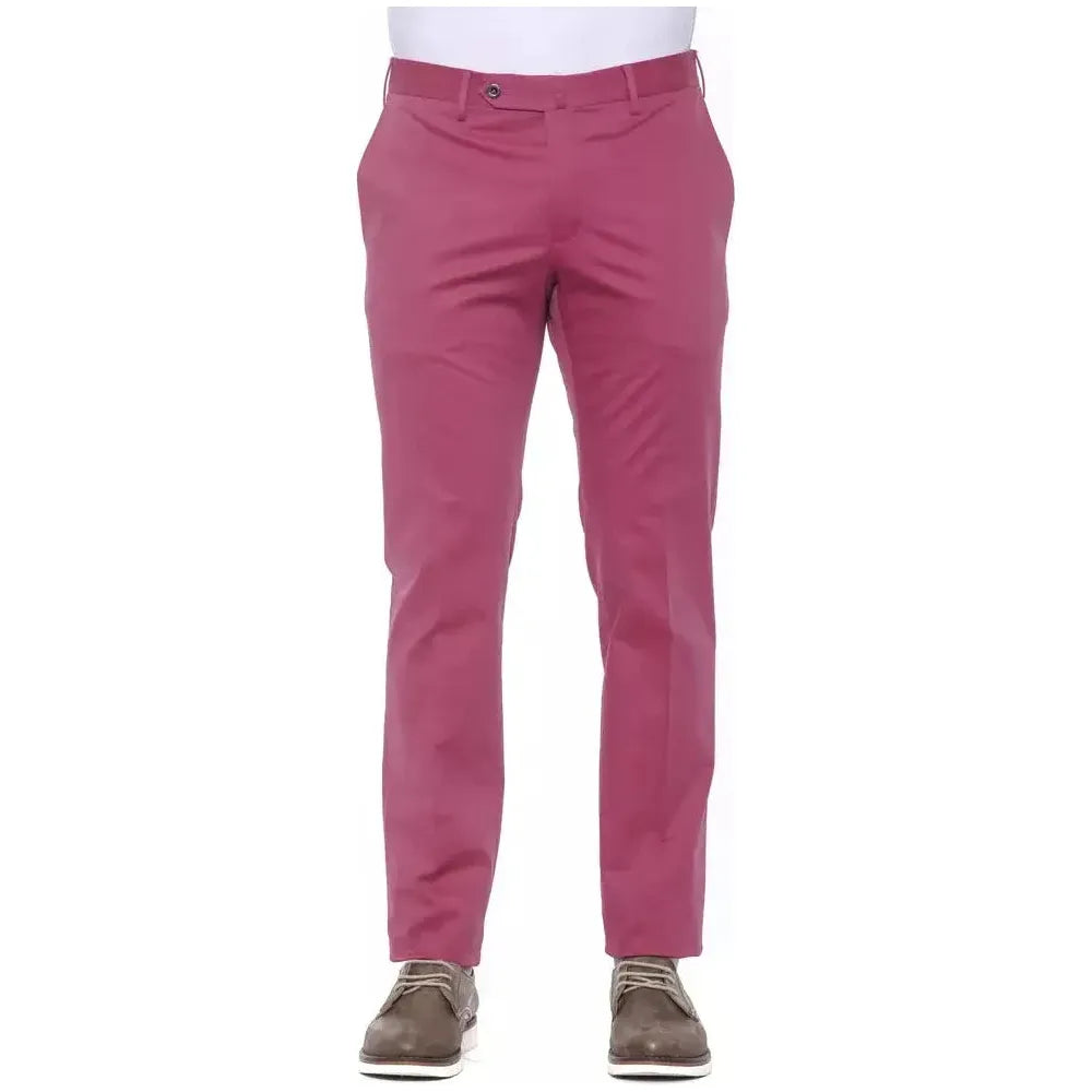 PT Torino Fuchsia Cotton Men Trouser Jeans & Pants