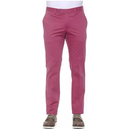 PT Torino Fuchsia Cotton Men Trouser Jeans & Pants