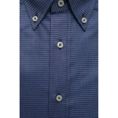 Robert Friedman Blue Cotton Mens Shirt