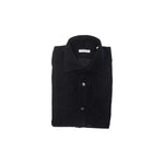 Robert Friedman Black Cotton Men Shirt RO-20405-M