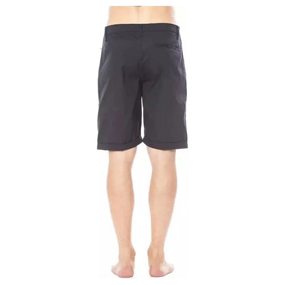 Verri Black Cotton Men's Short
