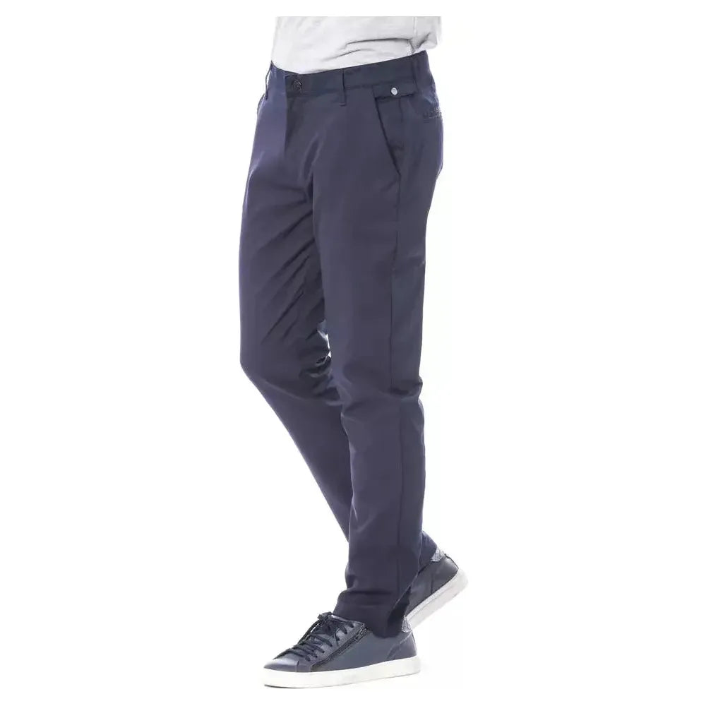 Verri Blue Polyester Men Pant VE-18275-W31