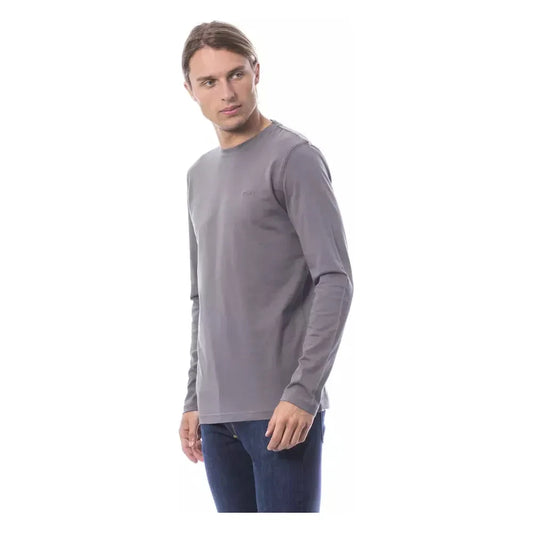 Verri "Gray Cotton Men T-Shirt" VE-18313-XL