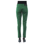 BYBLOS Green Cotton Women Pants