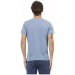 Trussardi Action Light Blue Cotton Men T-Shirt TR-22862-S