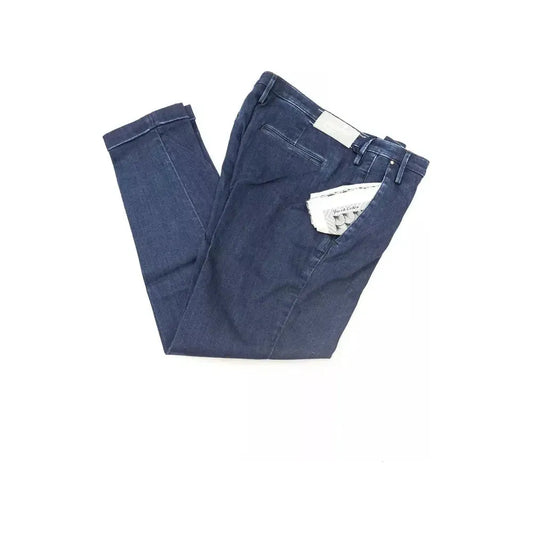Jacob Cohen Blue Cotton Women Jeans JA-22278-W29