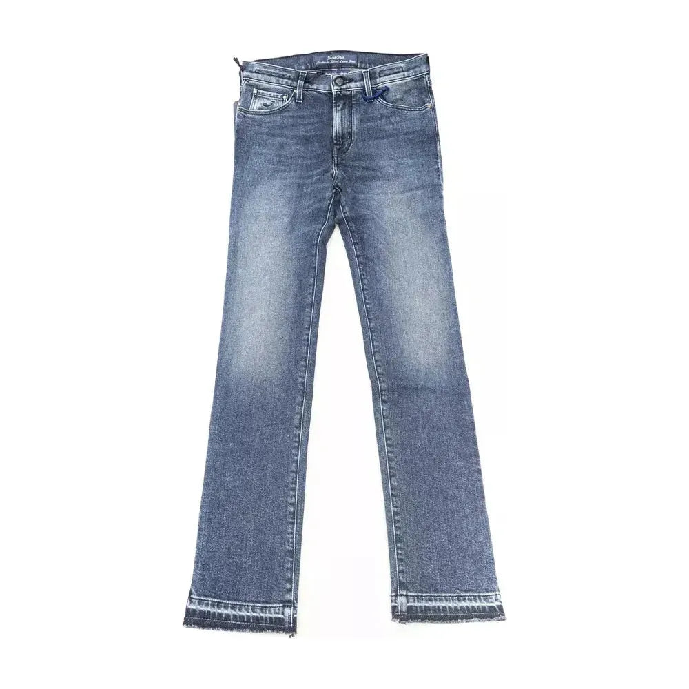 Jacob Cohen Blue Cotton Jeans Denim