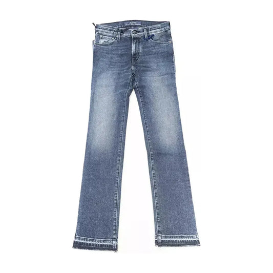 Jacob Cohen Blue Cotton Women Jeans JA-22265-W30