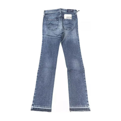 Jacob Cohen Blue Cotton Jeans Denim